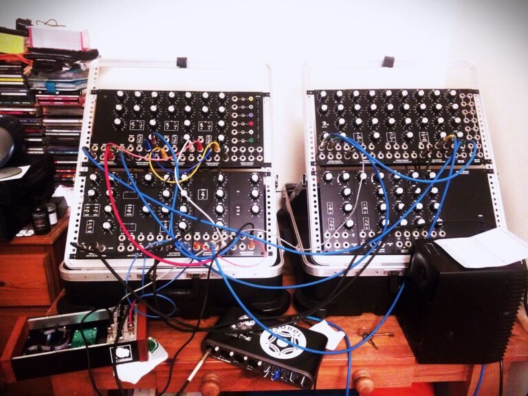 Patch en sintetizador modular