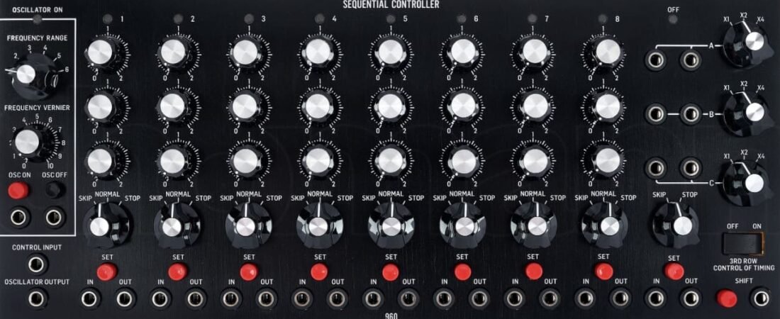 Los secuenciadores por pasos en los sistemas modulares de sintetizadores